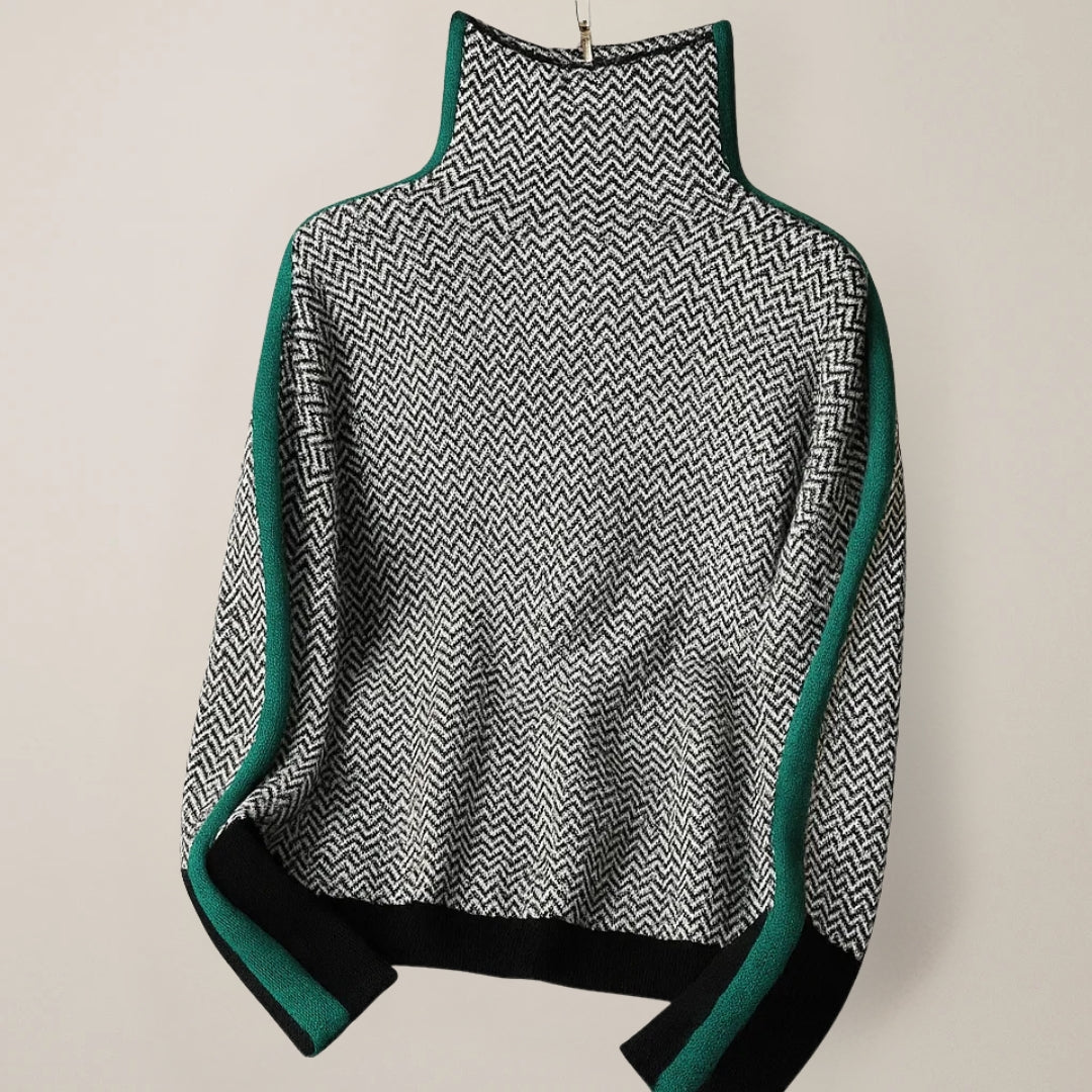 Martina | Jumper with High Collar
