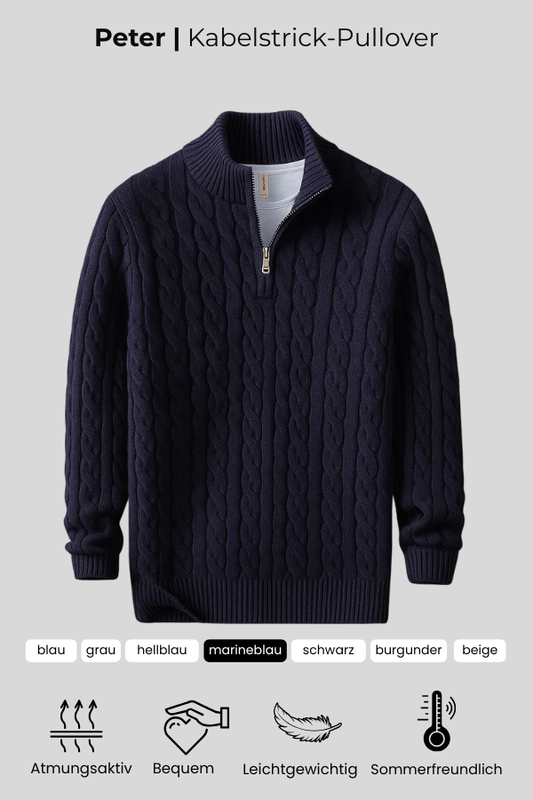 Peter | Cable Knit Jumper