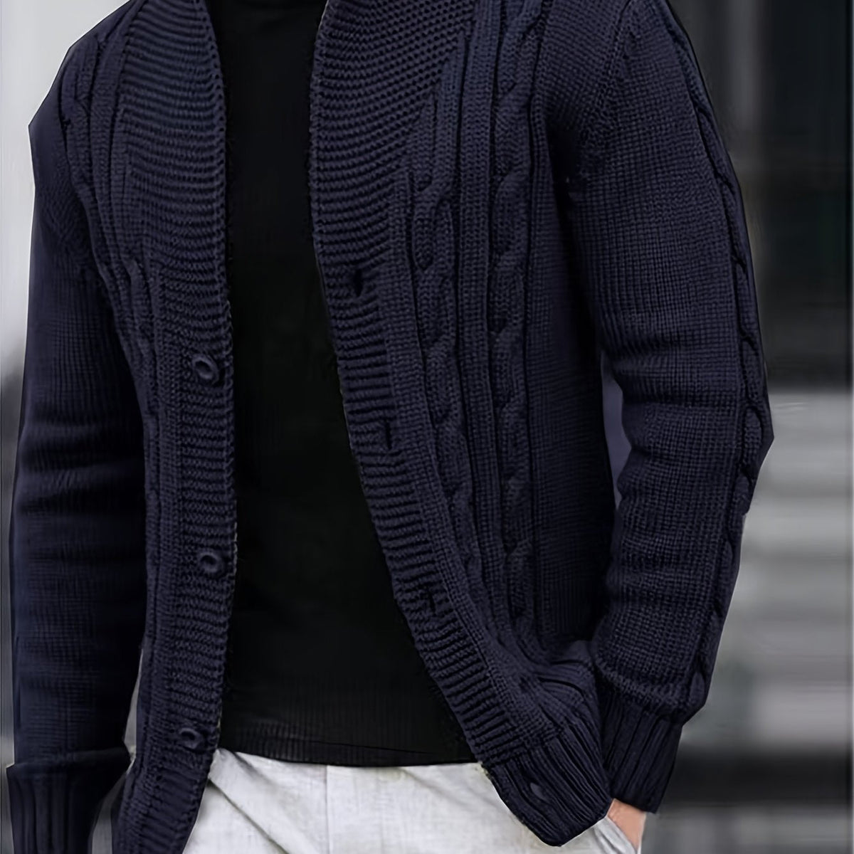 Léonard | Knitted Knopf Cardigan