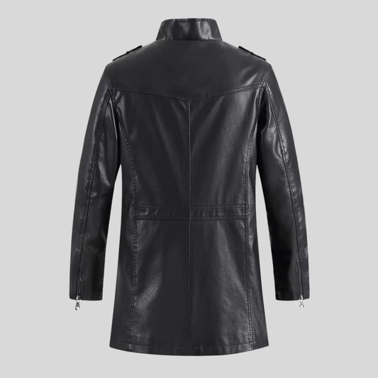 Hendrix | Leather Coat