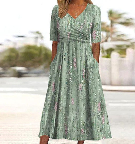 Plant Magic Midi Dress