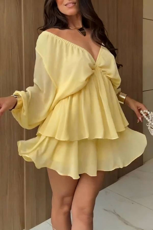 Verne | Mini Dress with Ruffles