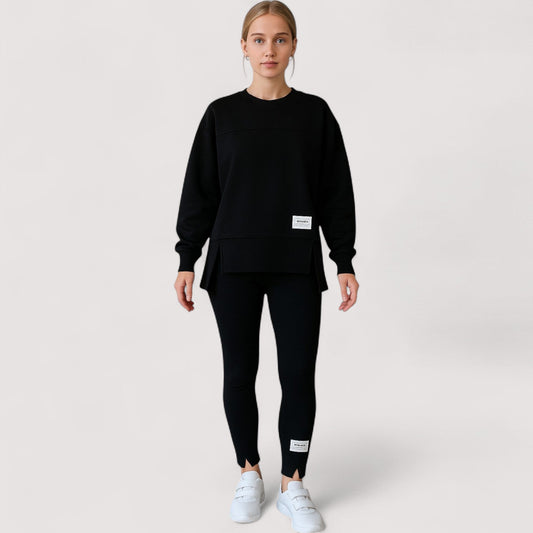 Ladies' Set – Sweater & Leggings, Comfortable & Casual SEO Title (English):