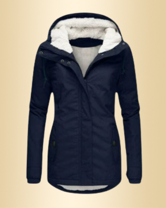 Seravia | Waterproof Winter Jacket with Hood
