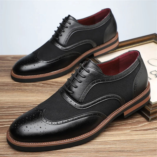 Bairstow Two-Tone Oxford Shoes