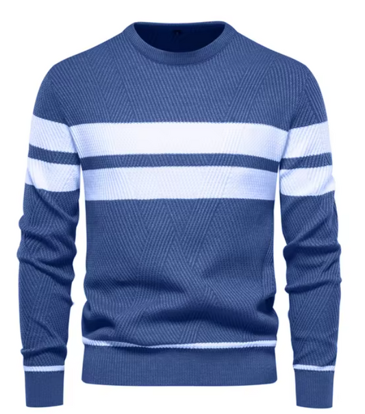 Cameron | Stylish Men's Sweater with Herringbone Pattern