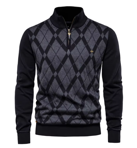 Cameron | Men's Half-Zip Jumper