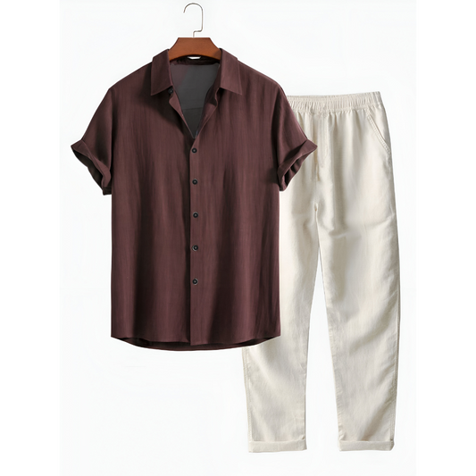 Furlan – Short Sleeve Shirt and Trouser Set