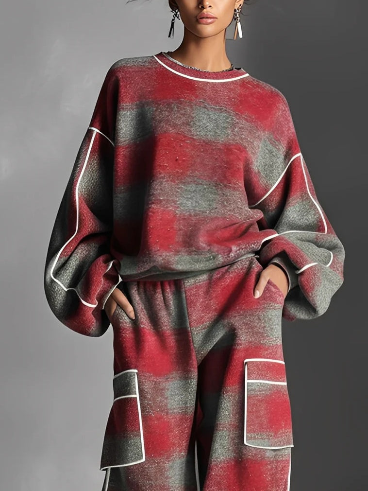 Karrie | Karo Colour Block Set