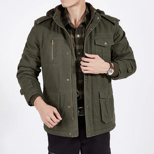 Elegant Padded Bomber Jacket