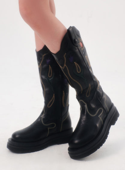 Western Knee High Socks IL306