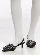 Stylish Buckle Stiletto Heels IM530