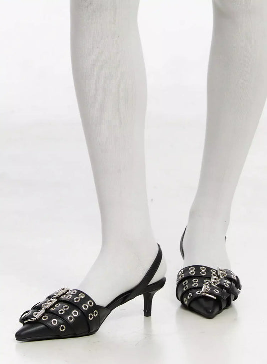 Stylish Buckle Stiletto Heels IM530