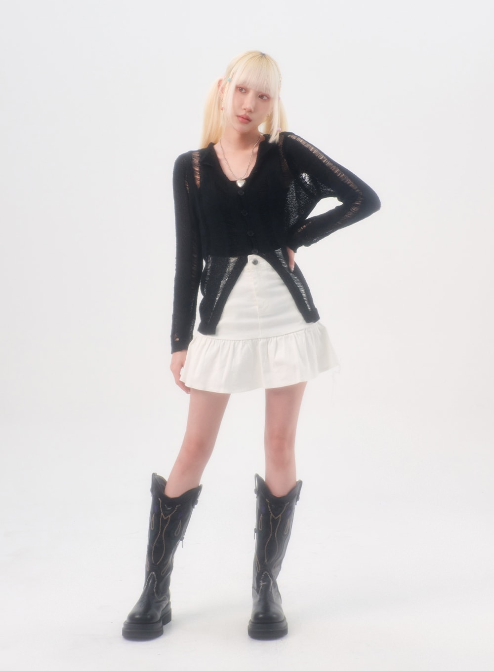 Western Knee High Socks IL306