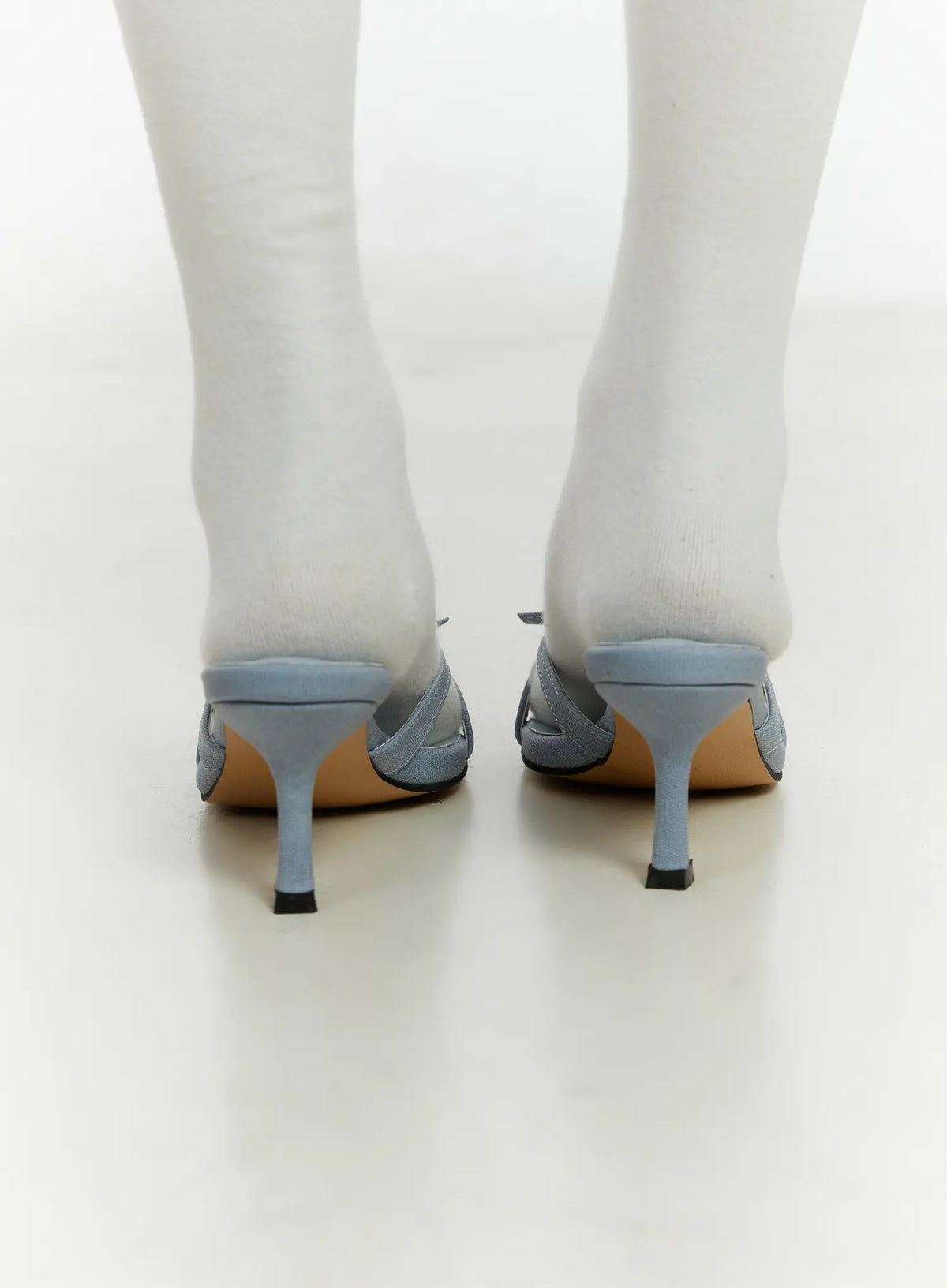 Belted Square Toe Heels CF510