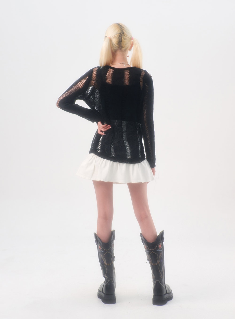 Western Knee High Socks IL306