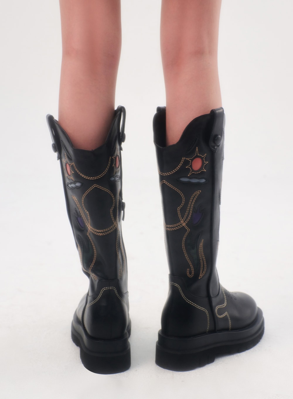 Western Knee High Socks IL306