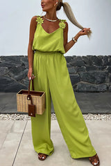 Arie | Loose fit jumpsuit with wide-leg pants