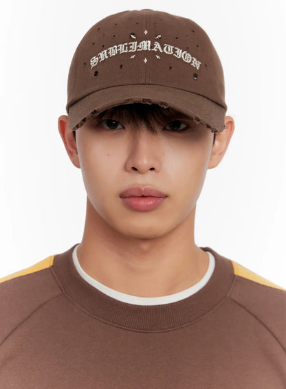 Street Style Embroidered Baseball Cap IO523