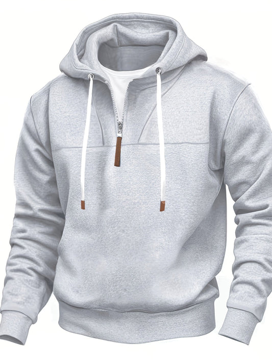 Kolton – Hoodie with Half Zip