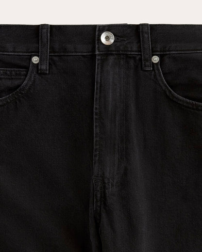 OG Baggy Jean Short Trousers | Black Prane