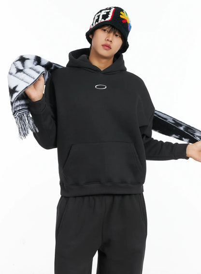 Men's Patch Crochet Beanie IJ512