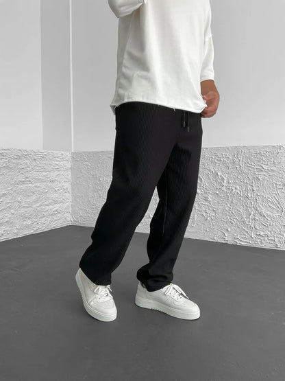 Wigand Comfort Ribbed Elastane Trousers