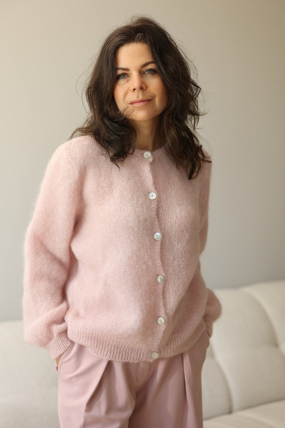Amy | Mohair Knit Jacket