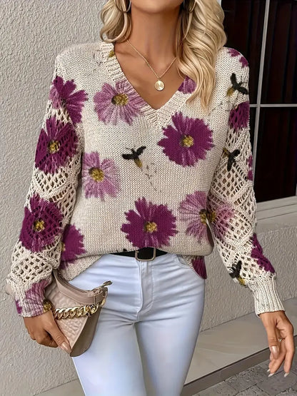 Tatyana Stylish Cardigan with V-Neck
