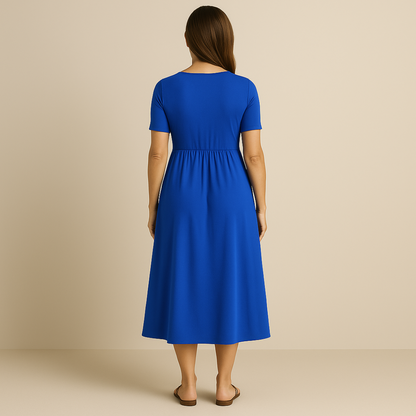 Mira Short-Sleeved Dress