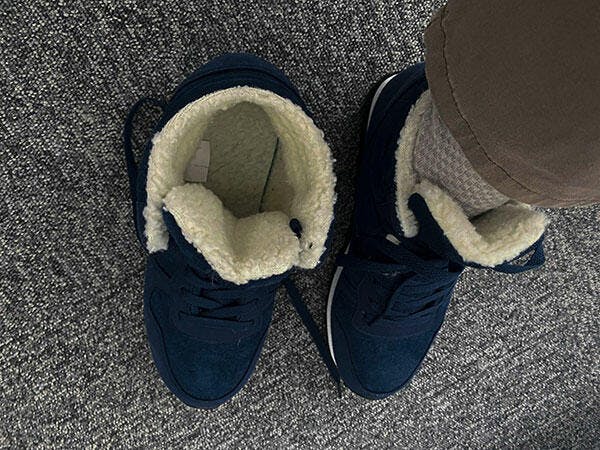 Nereo - Lightweight Warm Fur-Snow Trainers