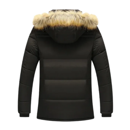Elegant Padded Fleece Winter Jacket