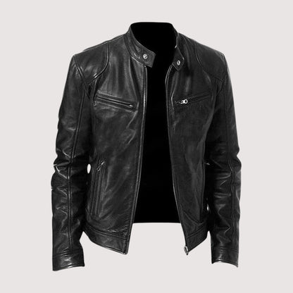 Men's Leather Jacket – Elegant, Casual & High Quality
