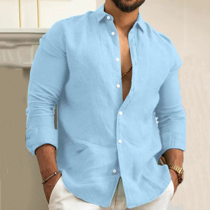 Dorian | Cotton and Linen Shirt