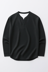 Brogan | Long-Sleeved Henley Shirt with Comfortable Fit