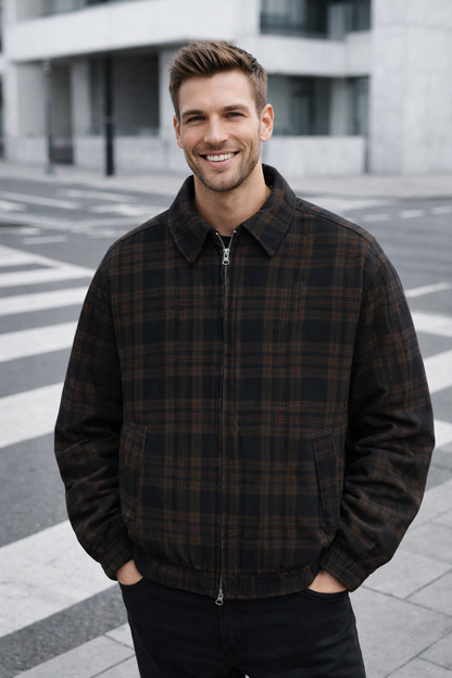 Ferdz | Retro Check Jacket