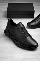 Steffen | Leather Lace-Up Shoes