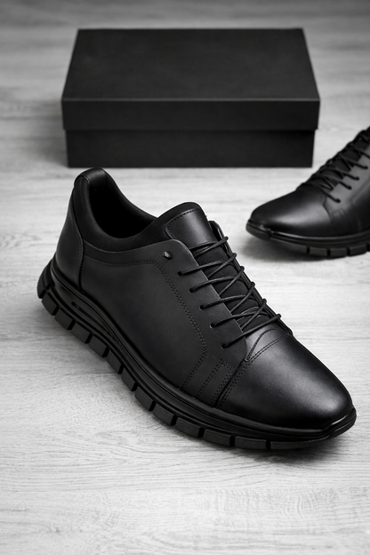 Steffen | Leather Lace-Up Shoes