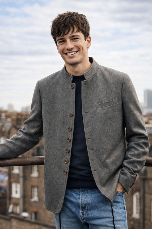 Jason | Warm Wool Jacket for Everyday Use