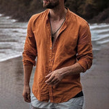 Remo | Relaxed Long-Sleeve Linen Shirt