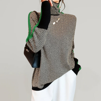 Martina | Jumper with High Collar