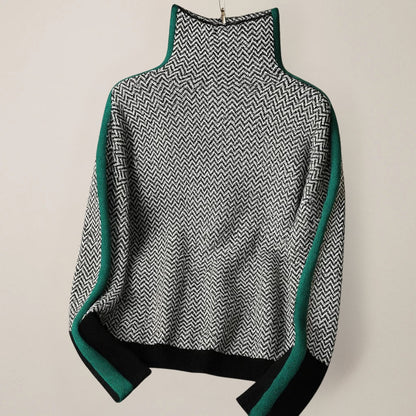 Martina | Jumper with High Collar
