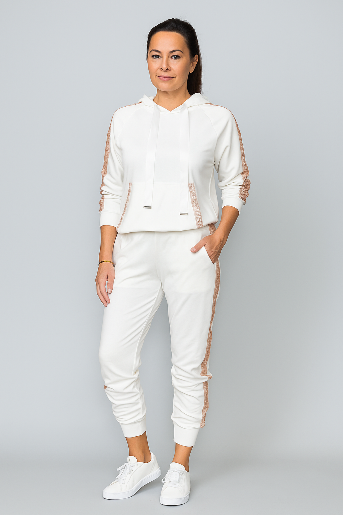 Haydi | Hoodie with Drawstring & Trousers