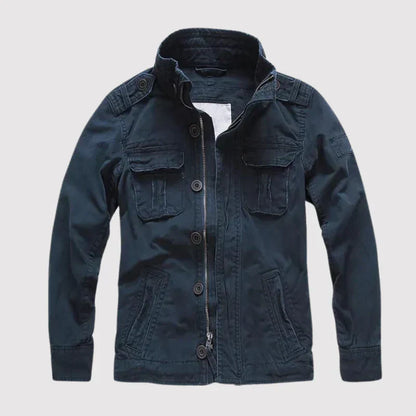 Sullivan Retro Denim Jacket – Casual Men's Denim Jacket in Vintage Style