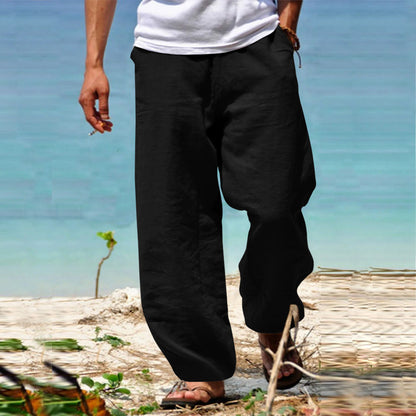 Remo | Casual linen pants with relaxed cut
