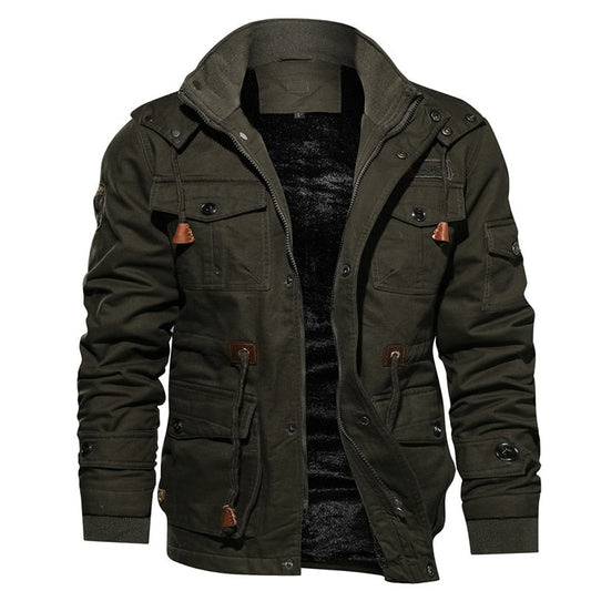 Hermann Elegant Hooded Jacket