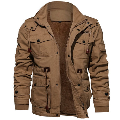 Hermann Elegant Hooded Jacket