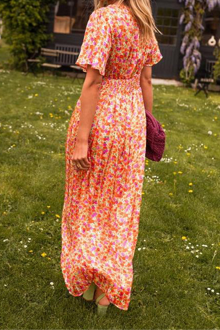 Ruth | Long Dress with V-Neck