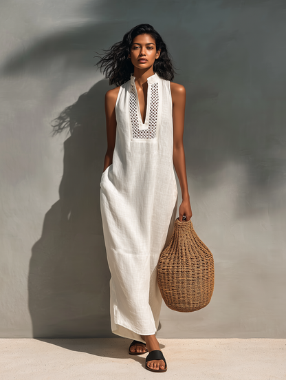 Minie | Long Sleeveless Dress