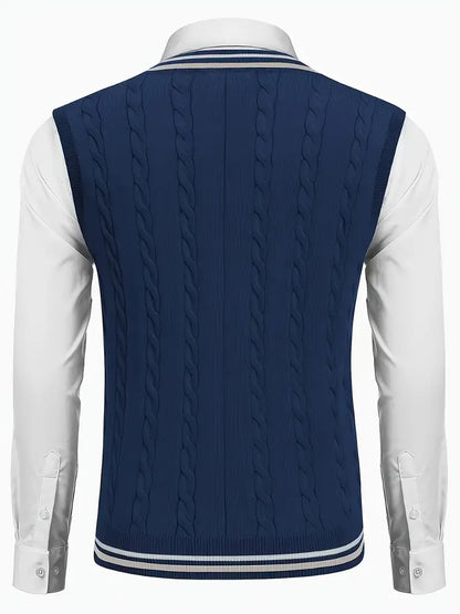 Duane | Sleeveless Knitted Sweater